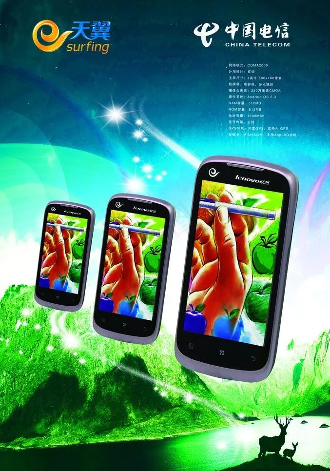 中国电信展板图片