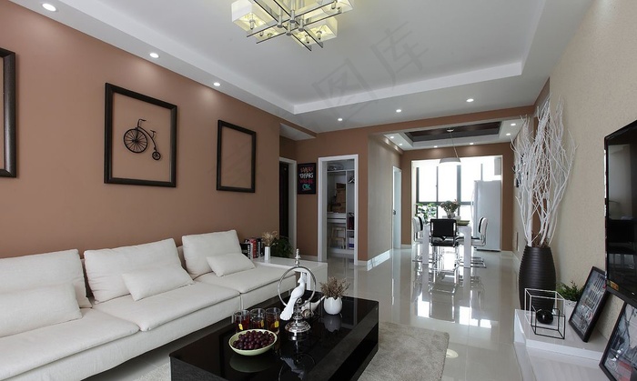 中式客厅装修设计效果图