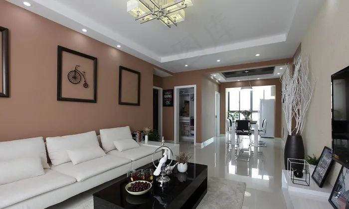 中式客厅装修设计效果图