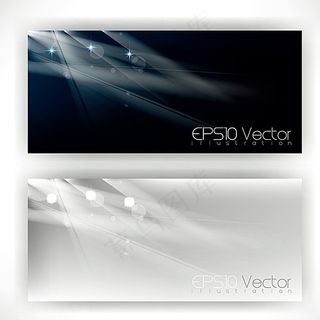 时尚抽象横幅图片