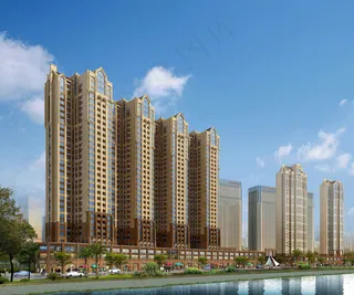 奢侈品广场建筑方案效果图图片