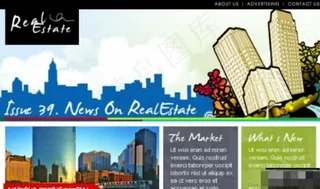 房地产动态订阅邮件模板