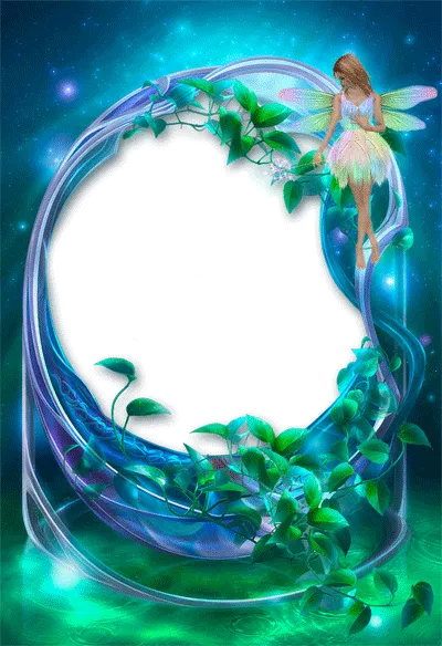 梦幻风格psd相框—3图片psd模版下载