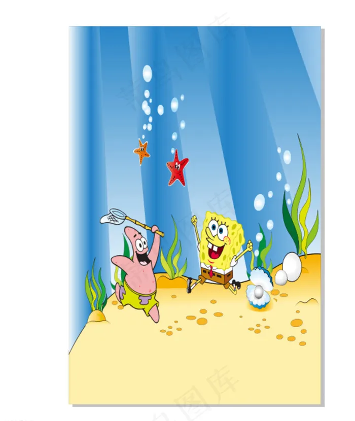 海绵宝宝图片cdr矢量模版下载