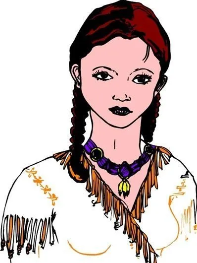 民族人物 矢量素材 EPS_003...eps,ai矢量模版下载