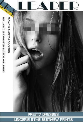 女性时尚杂志封面设计杂志