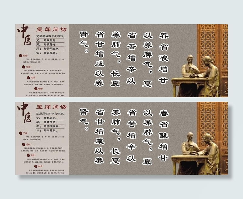 中医文化图片(2000X800)cdr矢量模版下载