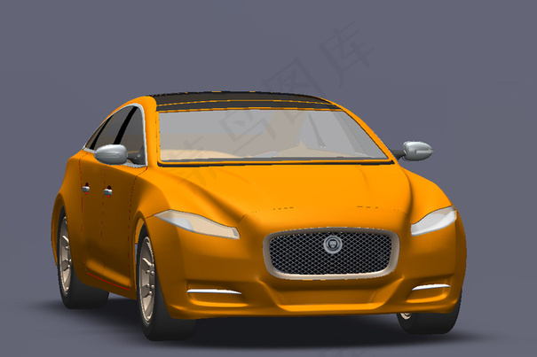 2011美洲虎xj-l / 1:4...