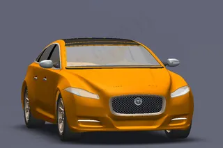 2011美洲虎xj-l / 1:4...