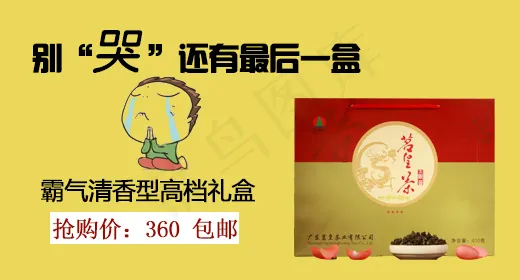 最后一盒好茶淘宝钻展图片psd模版下载