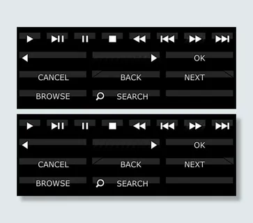 播放器flash按钮