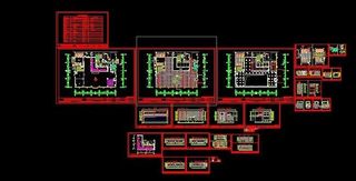 室内医院装修施工设计图