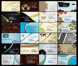 时尚创意个人名片