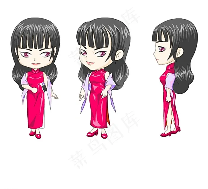 Q版女子