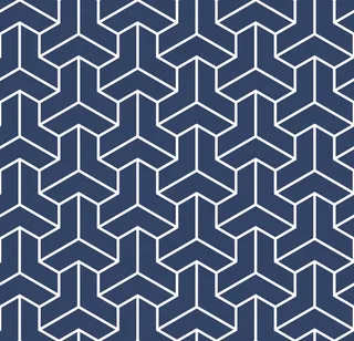 中国中式和风民族风格蓝色花纹瓷器手绘背景底纹图案矢量图片素材