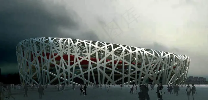 建筑效果图图片psd模版下载