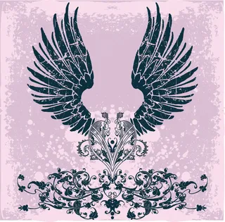 老鹰创意翅膀矢量素材