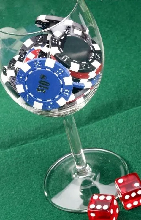 杯子筹码色字图片