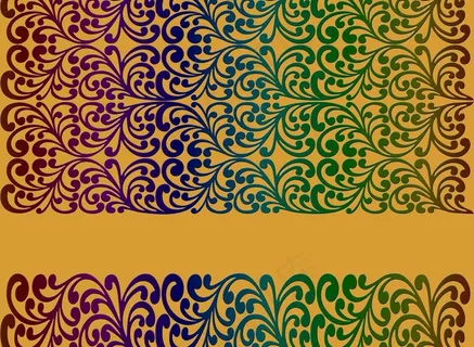 欧式花纹图片