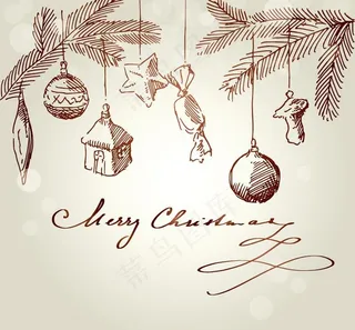 圣诞主题矢量素材图片