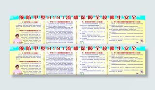 甲型h1n1流感防治知识专栏图片