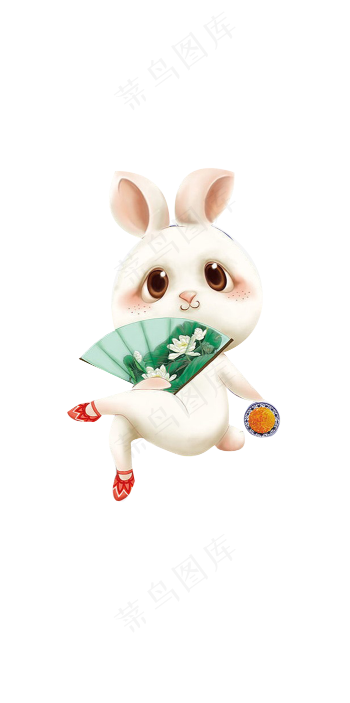 中秋玉兔素材
