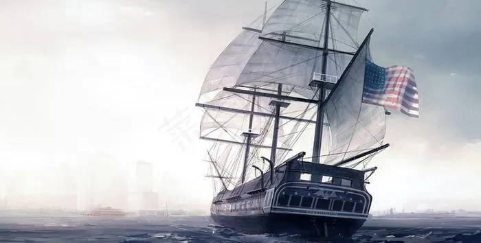帆船出海图片