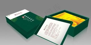 石斛风斗包装设计（展开图）图片