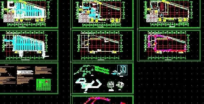 中学食堂水暖空调图
