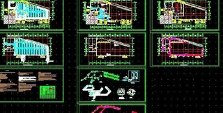 中学食堂水暖空调图