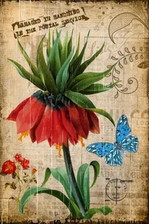 美丽的鲜花油画图片 美丽的鲜花油画图片