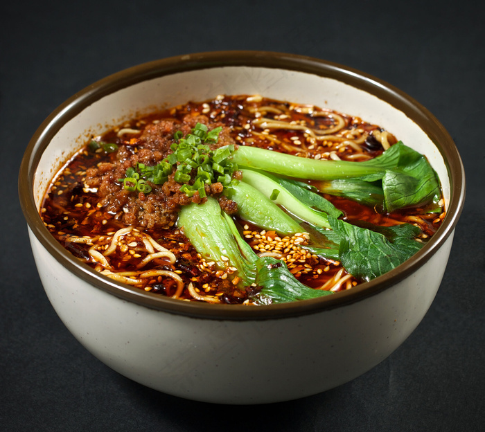 麻辣小面图片