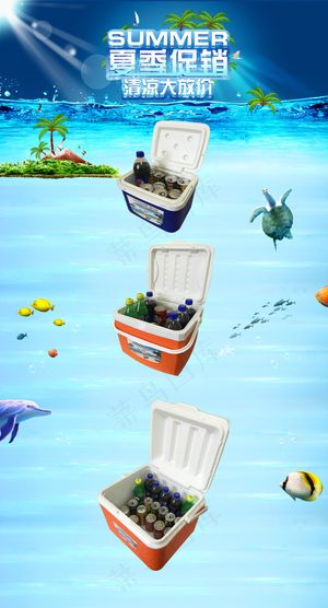 夏季促销 冷藏箱