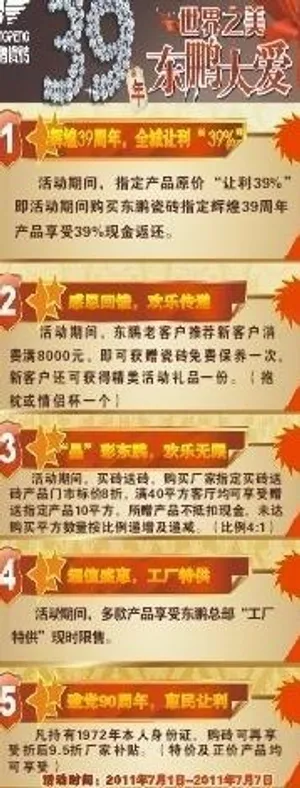 东鹏瓷砖x展架图片