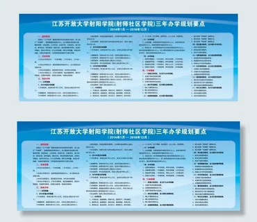 射阳电大办学规划