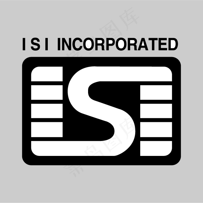 ISI LOGOai矢量模版下载