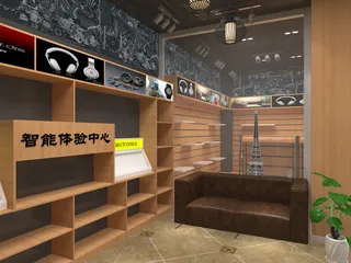 手机数码店效果图