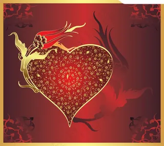 三款情人节时尚元素矢量素材