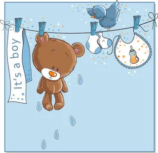 可爱的小对象的设计元素01