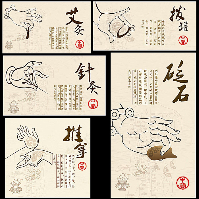 中医馆展板