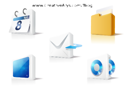 创造性的3D图标