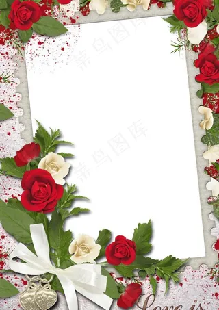 浪漫背景模板图片