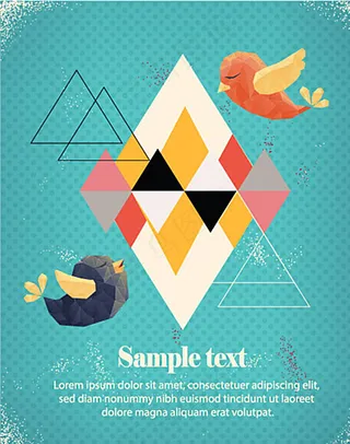 时尚大气卡通背景图片