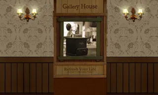 欧式墙壁背景图片