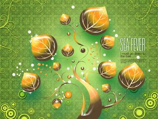 典雅纹理花纹背景psd分层素材