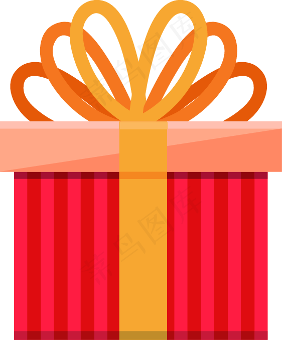 矢量红色礼品盒子
