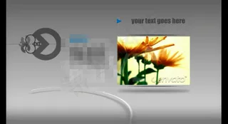 灰色背景特效视频素材