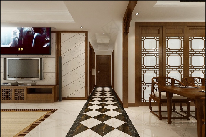 隔断装修设计效果图