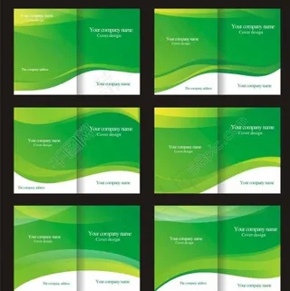 画册封面矢量素材