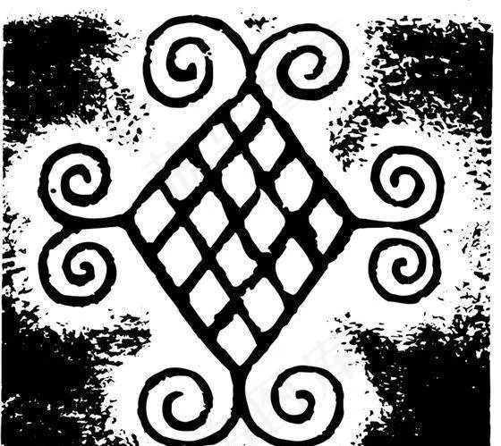 春秋战国时期 版画 装饰画 矢量 ...ai矢量模版下载